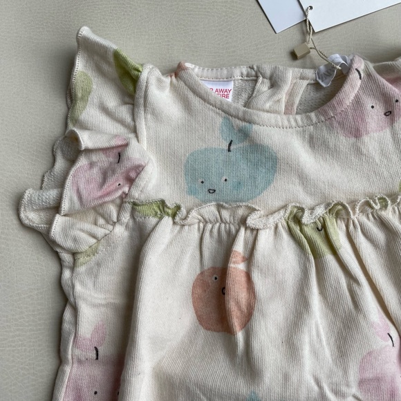 Zara baby ruffle trim jumpsuit 3-6 month - Picture 8 of 12